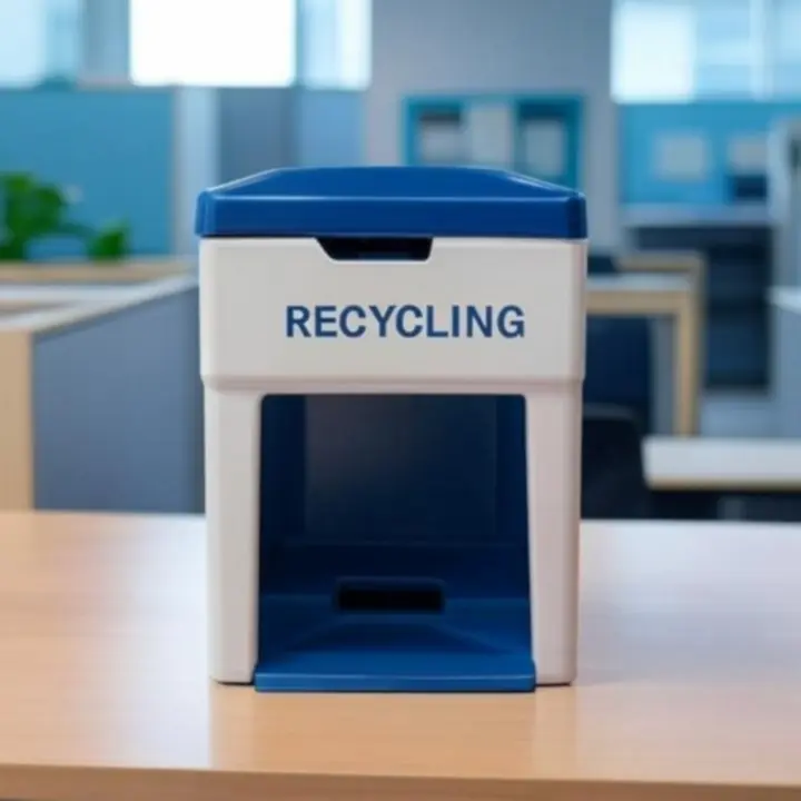 Recyclingproces van lege printercartridges