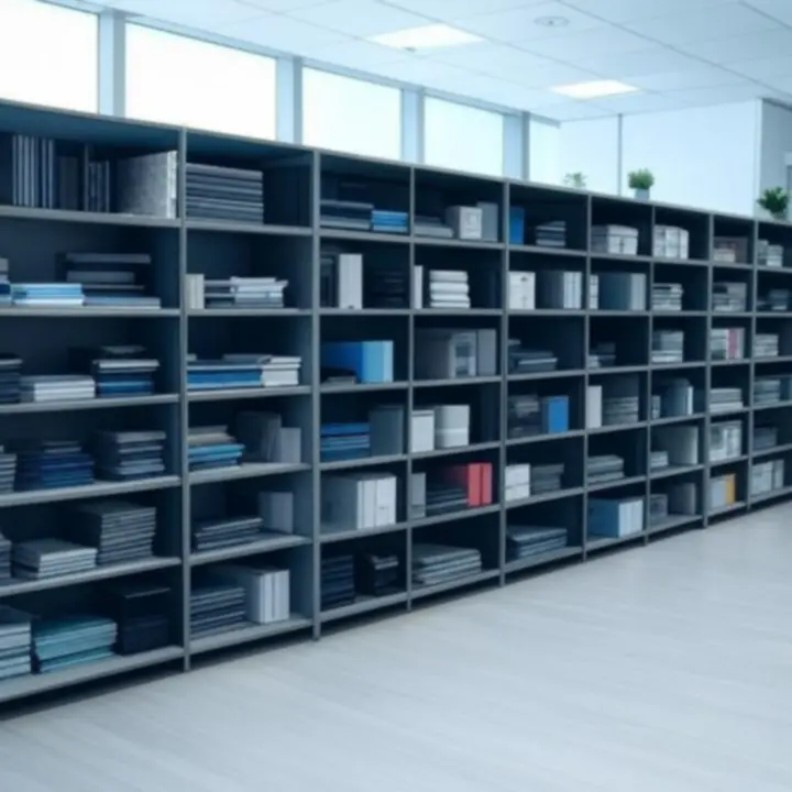 Overzichtelijke indeling van kantoorartikelen per categorie