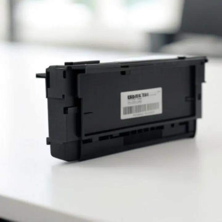 Professionele productfoto van een printercartridge