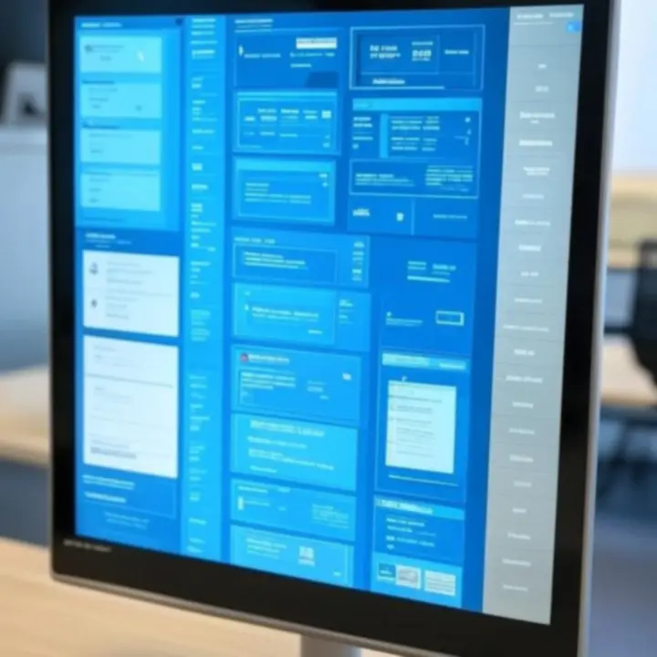 Overzicht van kantoorcategorieën zoals papier, schrijfbenodigdheden, cartridges en kantoorbenodigdheden in een zakelijke webshop.